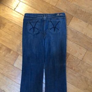 Kut from the Kloth boot cut jeans sz 14